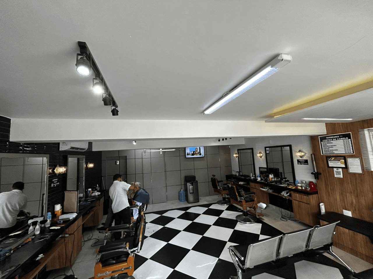 Estrutura premium da Barbearia Edson Carlos RN